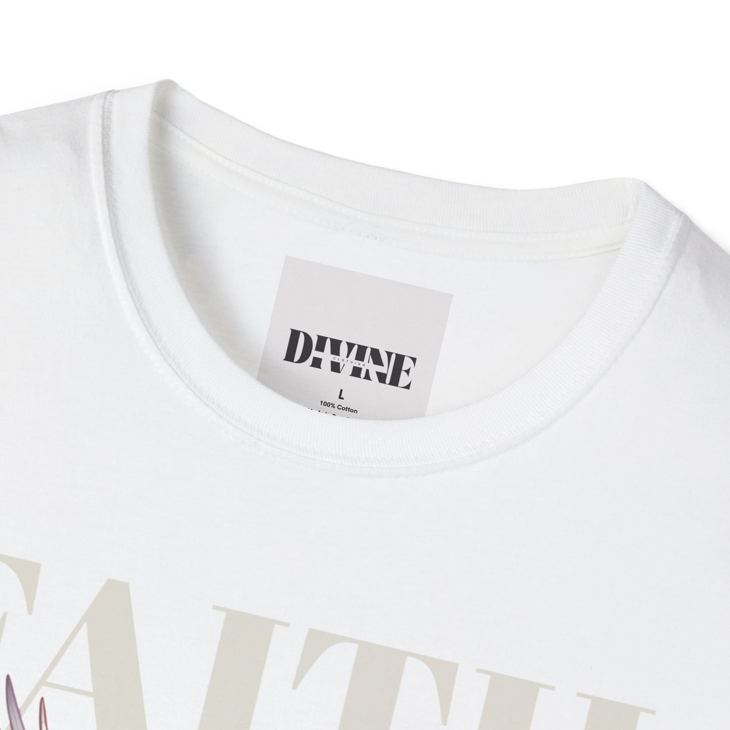 Faith-Inspired Dove Unisex Softstyle T-Shirt