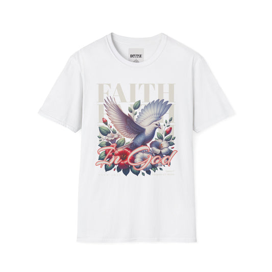 Faith-Inspired Dove Unisex Softstyle T-Shirt